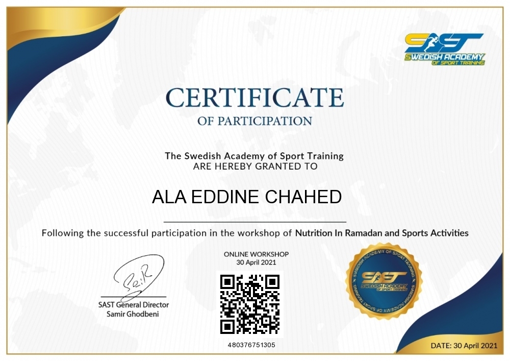 Ala Eddine Chahed